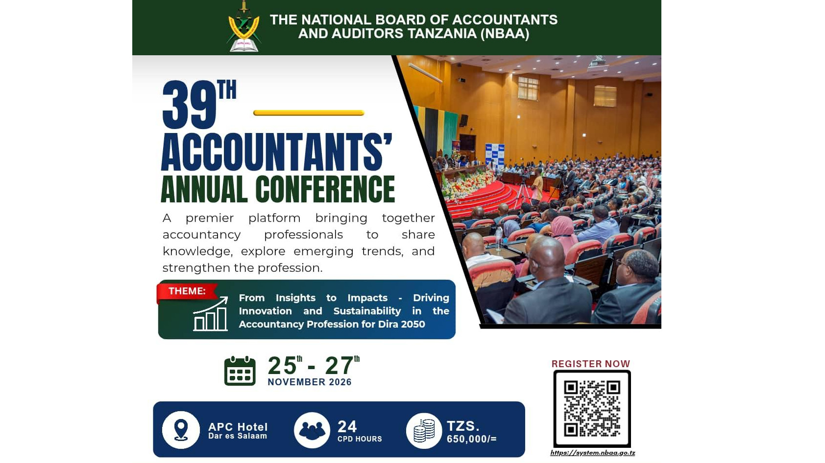 Invitation to The 39th Accountants’ Annual Conference 2026