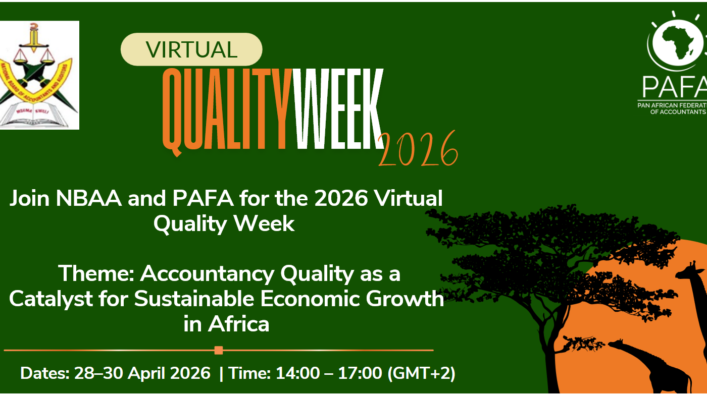 PAFA Virtual Quality Week 2026 – Strengthening the Future of Accountancy in Africa